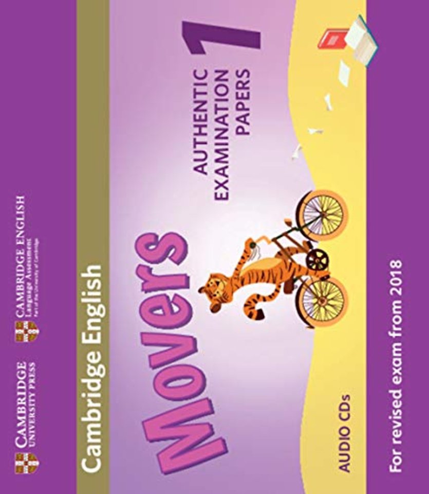 Cambridge English Movers 1 for Revised Exam from 2018 Audio CDs (2)
