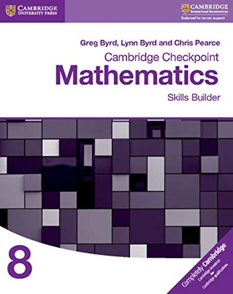 Cambridge Checkpoint Mathematics Skills Builder Workbook 8