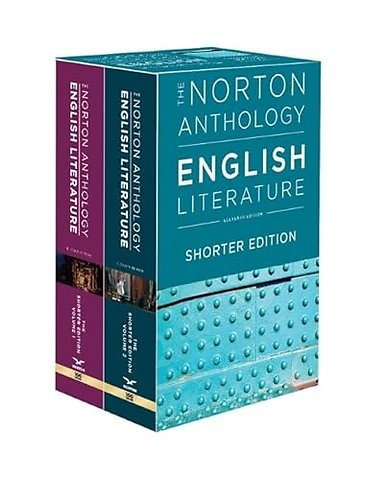 The Norton Anthology of English Literature – with Access to Student Site, 11th Edition, Volumes 1 & 2 Shorter