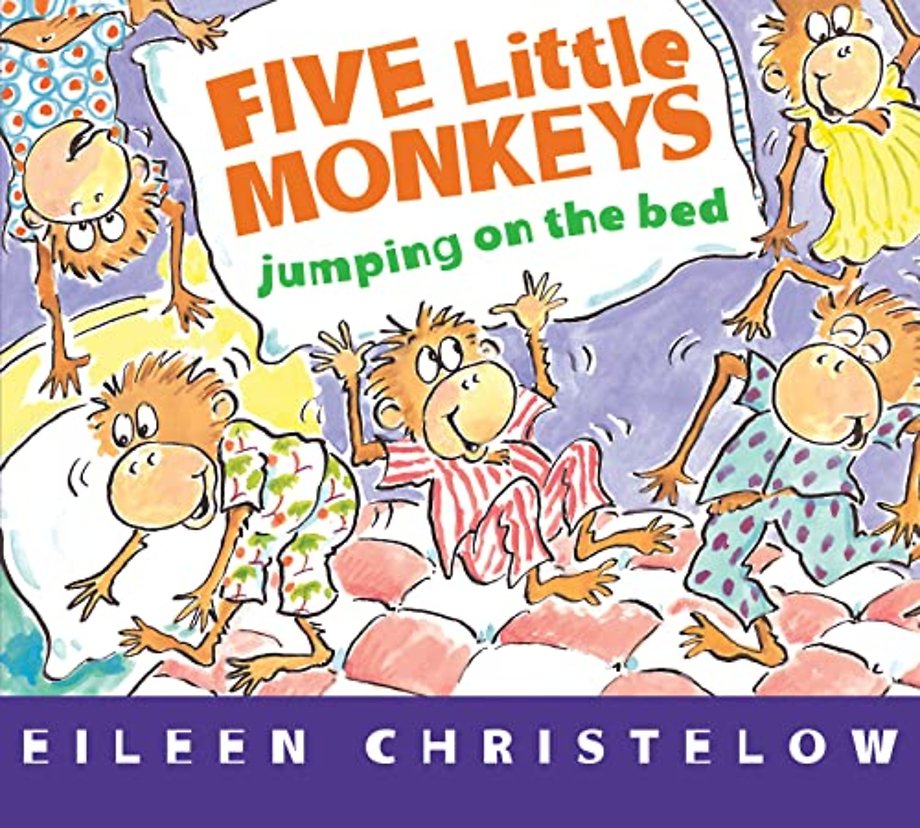 A Five Little Monkeys Jumping on the Bed