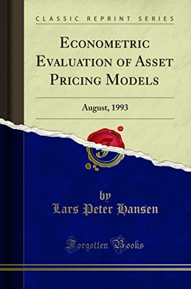 Econometric Evaluation of Asset Pricing Models