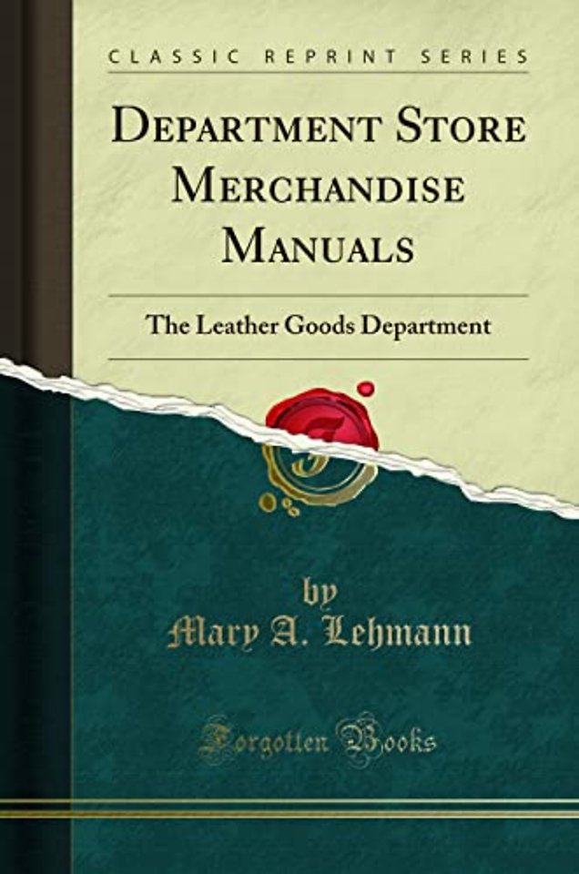 Department Store Merchandise Manuals