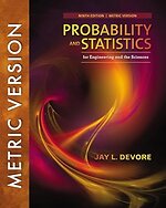 Probability and Statistics for Engineering and the Sciences, International Metric Edition