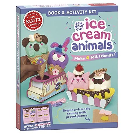 Sew Your Own Ice Cream Animals (Klutz)
