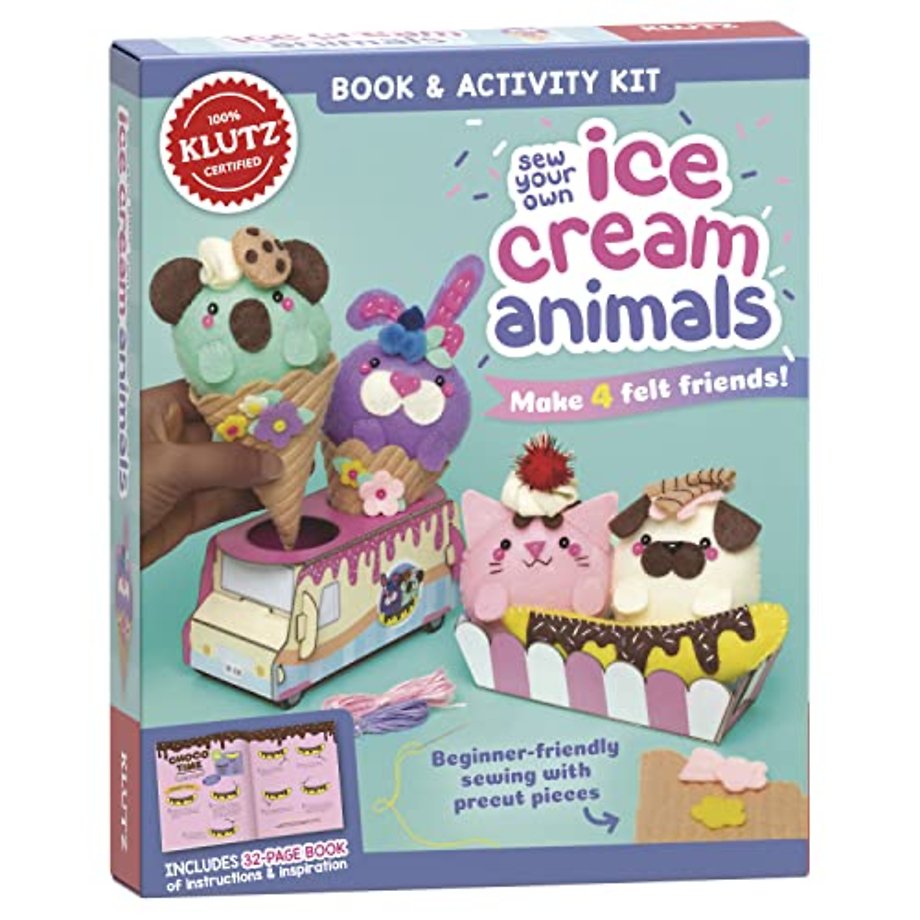 Sew Your Own Ice Cream Animals (Klutz)