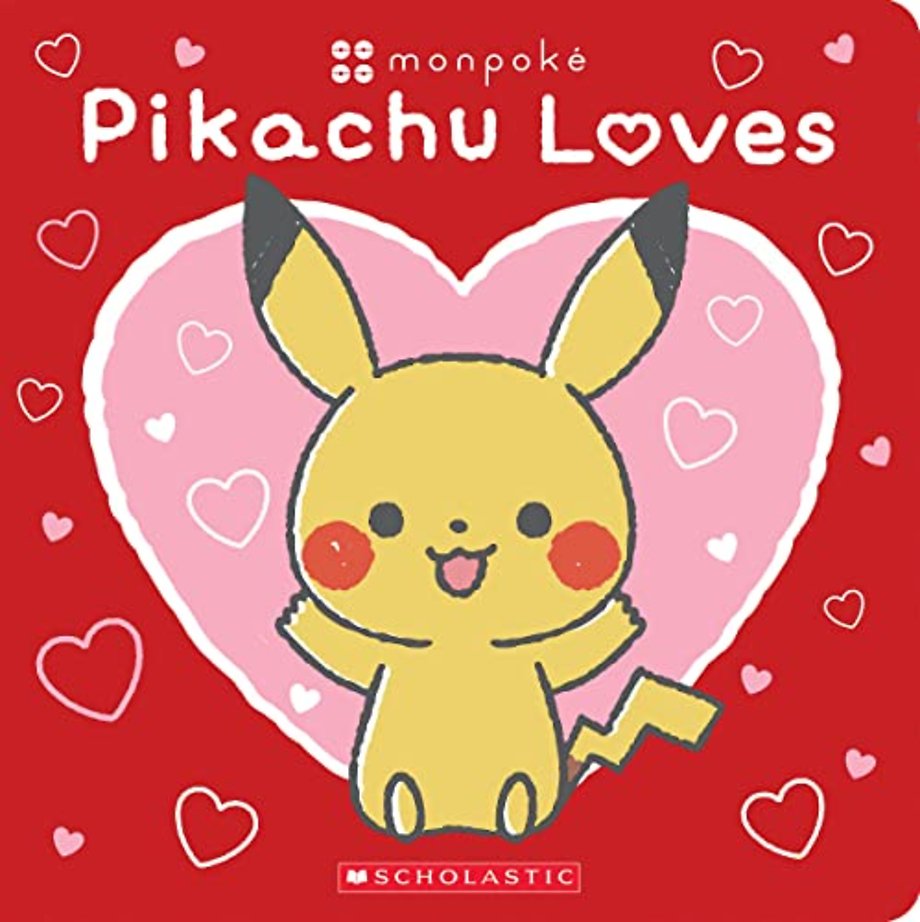 Pikachu Loves (Pokemon: Monpoke Board Book)