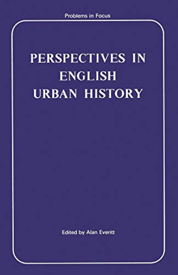 Perspectives in English Urban History