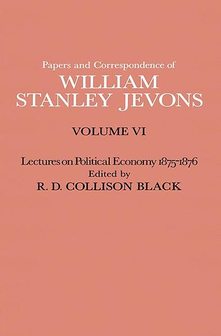 Papers and Correspondence of William Stanley Jevons