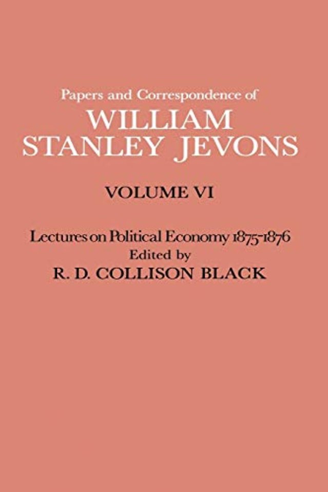 Papers and Correspondence of William Stanley Jevons