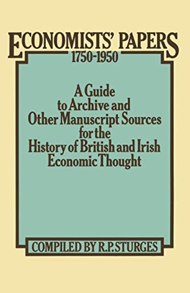 Economists’ Papers 1750–1950