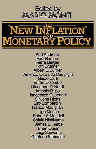The ‘New Inflation’ and Monetary Policy