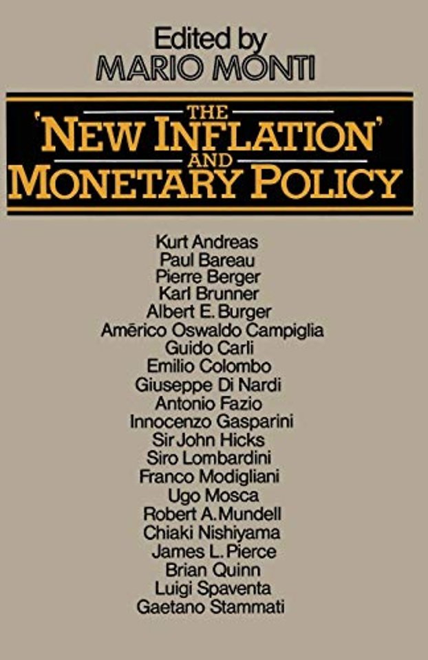 The ‘New Inflation’ and Monetary Policy