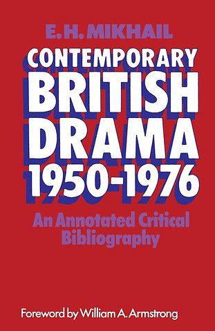 Contemporary British Drama 1950–1976