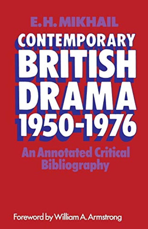 Contemporary British Drama 1950–1976