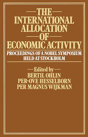 The International Allocation of Economic Activity