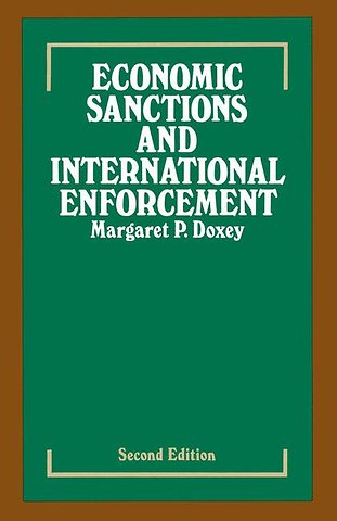 Economic Sanctions and International Enforcement
