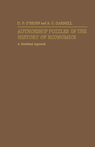 Authorship Puzzles in the History of Economics