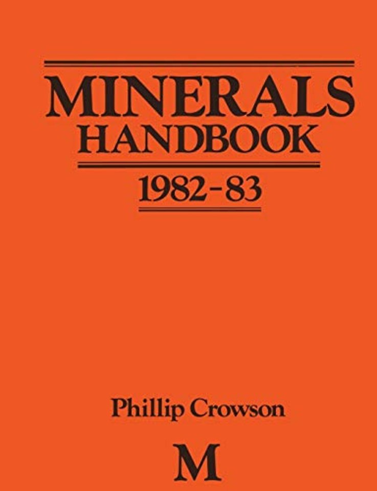 Minerals Handbook 1982–83