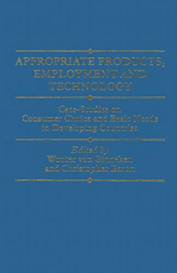 Appropriate Products, Employment and Technology