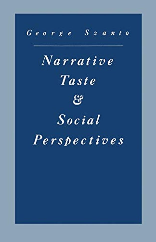Narrative Taste and Social Perspectives