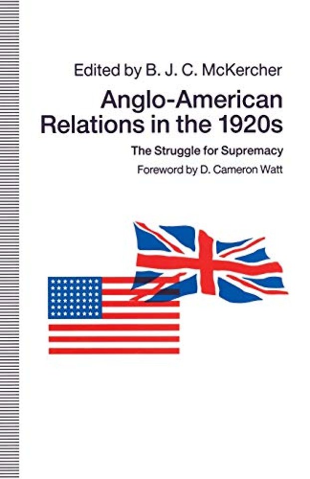 Anglo-American Relations in the 1920s