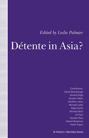 Détente in Asia?