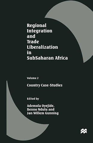 Regional Integration and Trade Liberalization in SubSaharan Africa