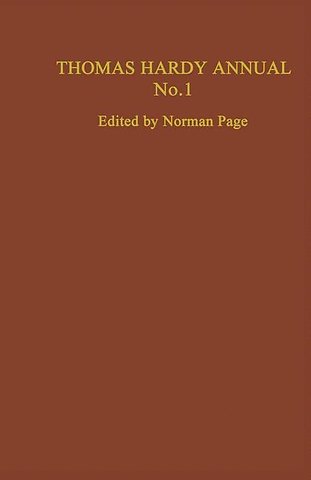 Thomas Hardy Annual No. 1