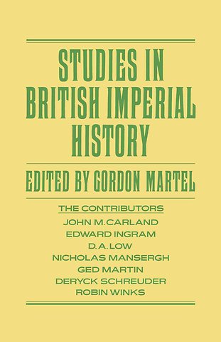 Studies in British Imperial History