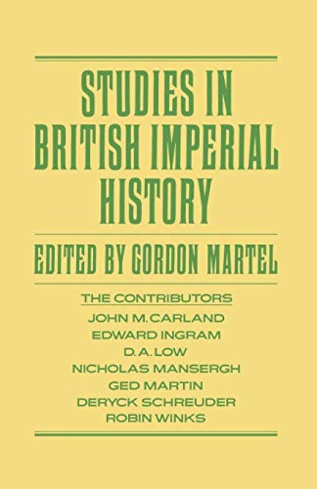 Studies in British Imperial History