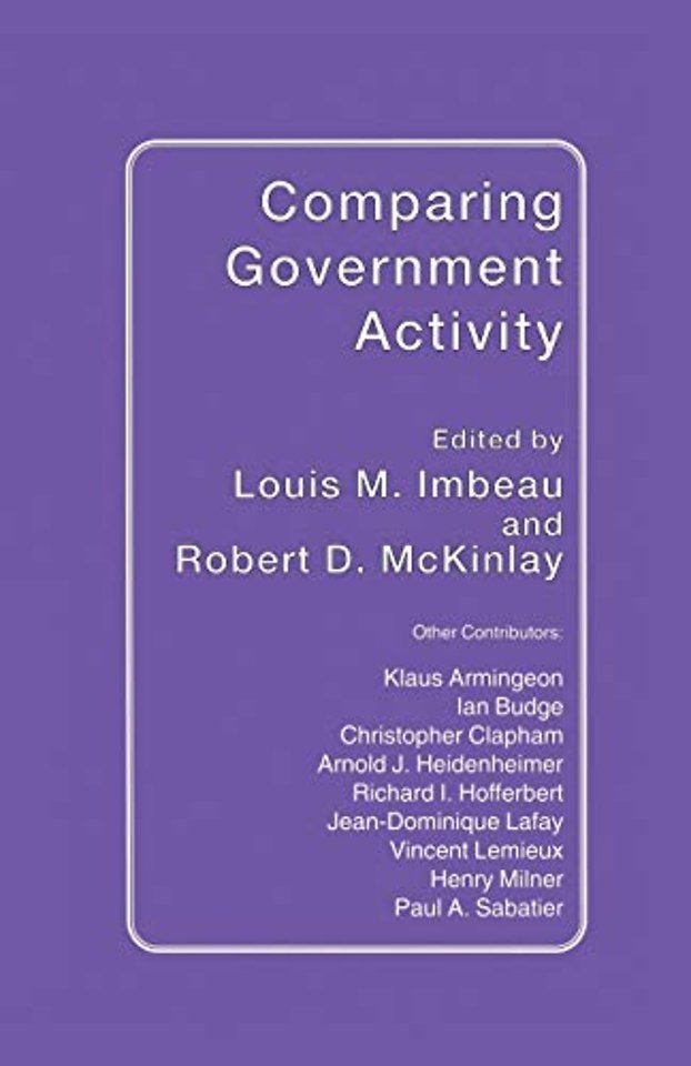 Comparing Government Activity