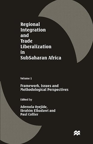 Regional Integration and Trade Liberalization in Subsaharan Africa