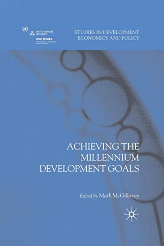 Achieving the Millennium Development Goals