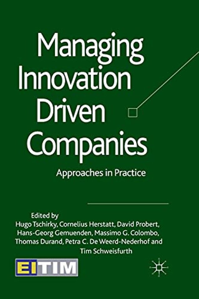 Managing Innovation Driven Companies