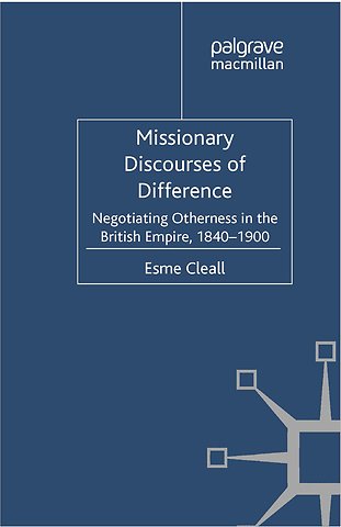Missionary Discourses of Difference