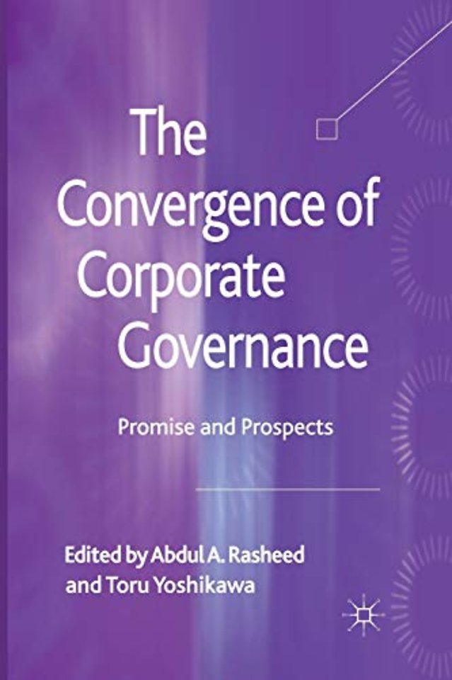 The Convergence of Corporate Governance