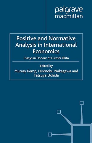 Positive and Normative Analysis in International Economics