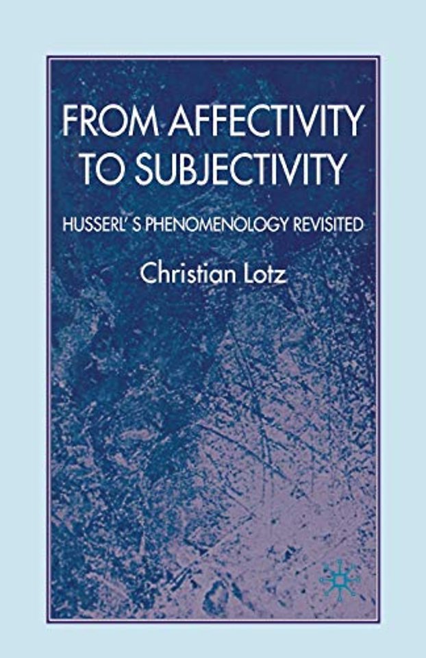 From Affectivity to Subjectivity