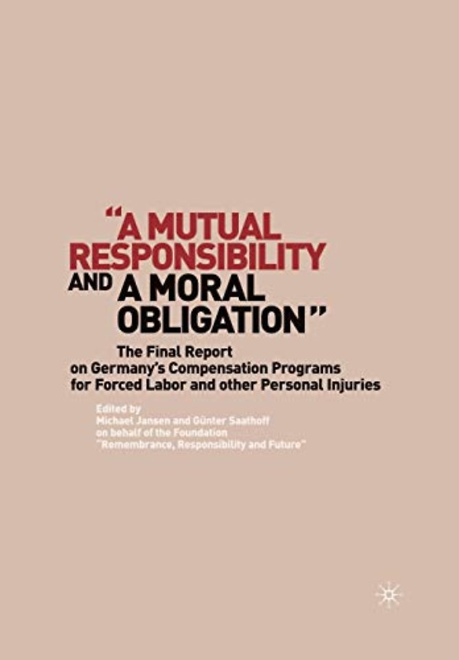 “A Mutual Responsibility and a Moral Obligation”