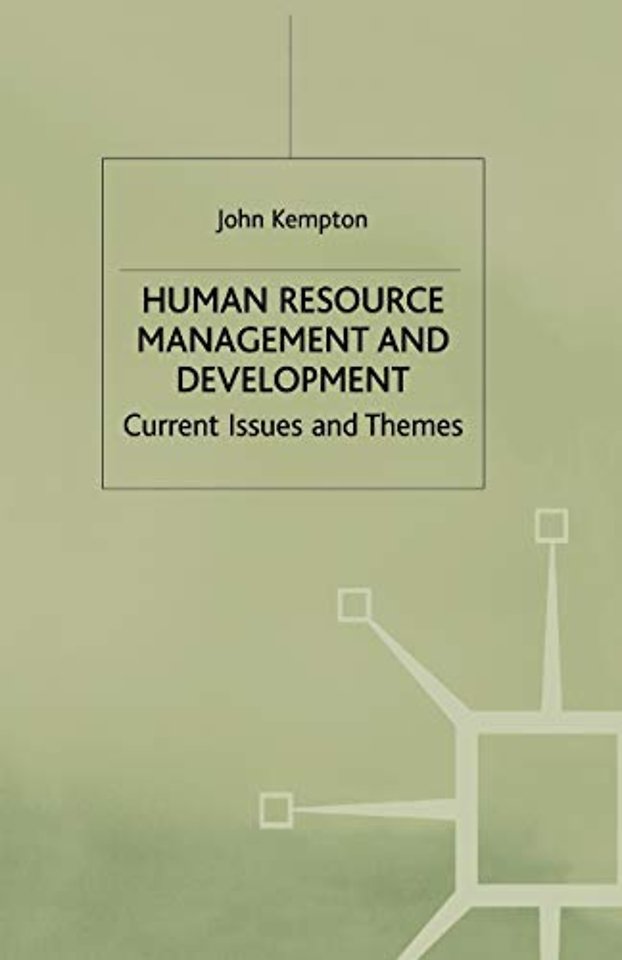 Human Resource Management and Development