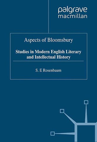 Aspects of Bloomsbury