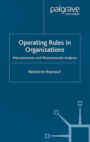 Operating Rules in Organizations