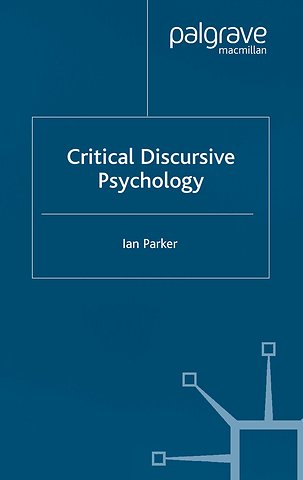 Critical Discursive Psychology