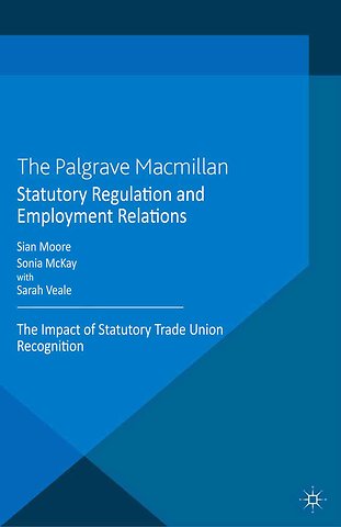 Statutory Regulation and Employment Relations