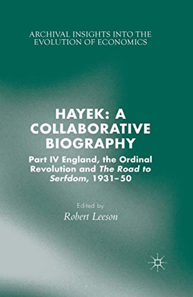 Hayek: A Collaborative Biography
