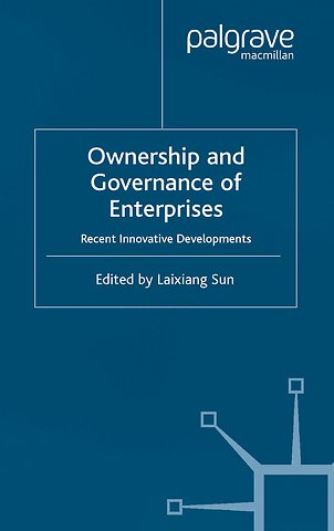 Ownership and Governance of Enterprises