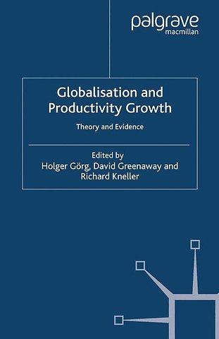 Globalisation and Productivity Growth