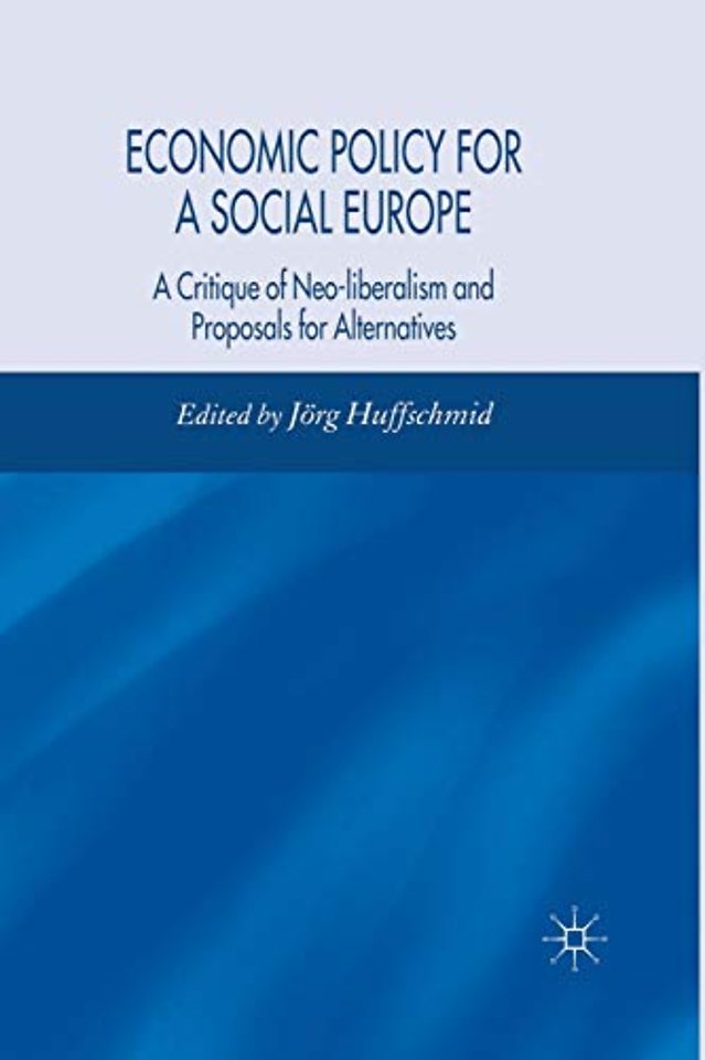 Economic Policy for a Social Europe