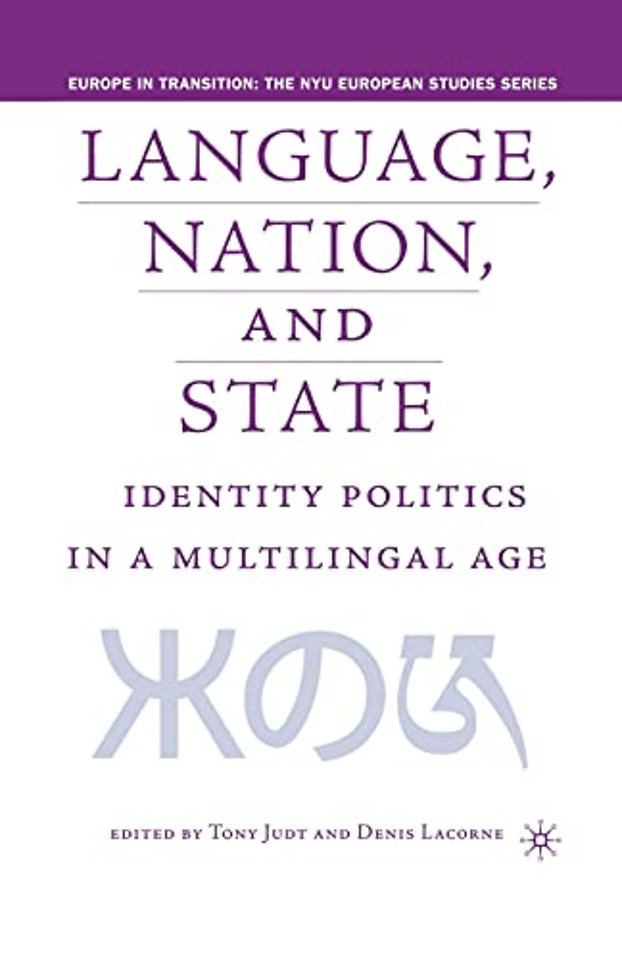 Language, Nation and State