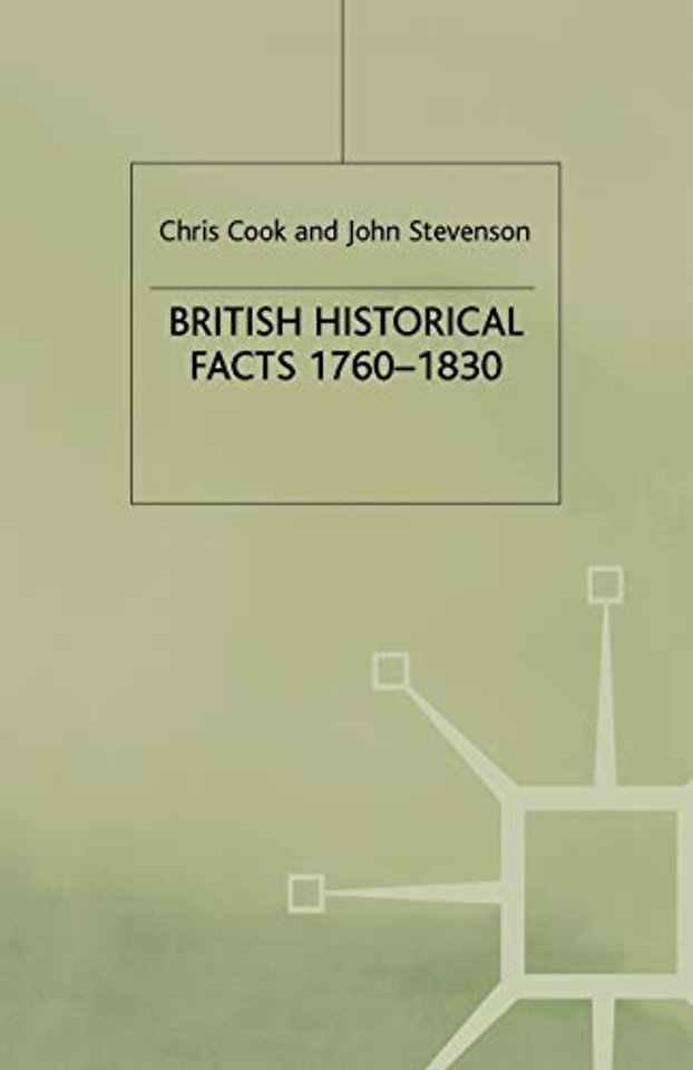 British Historical Facts, 1760-1830